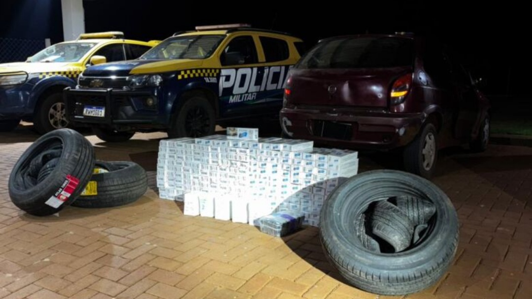 Carga de contrabando avaliada em R$ 25,5 mil é apreendida na MS-164