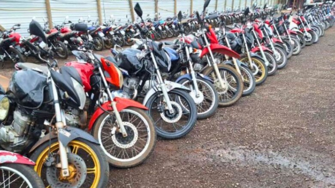 Leil&atilde;o do Detran/MS oferece 131 motocicletas para circula&ccedil;&atilde;o