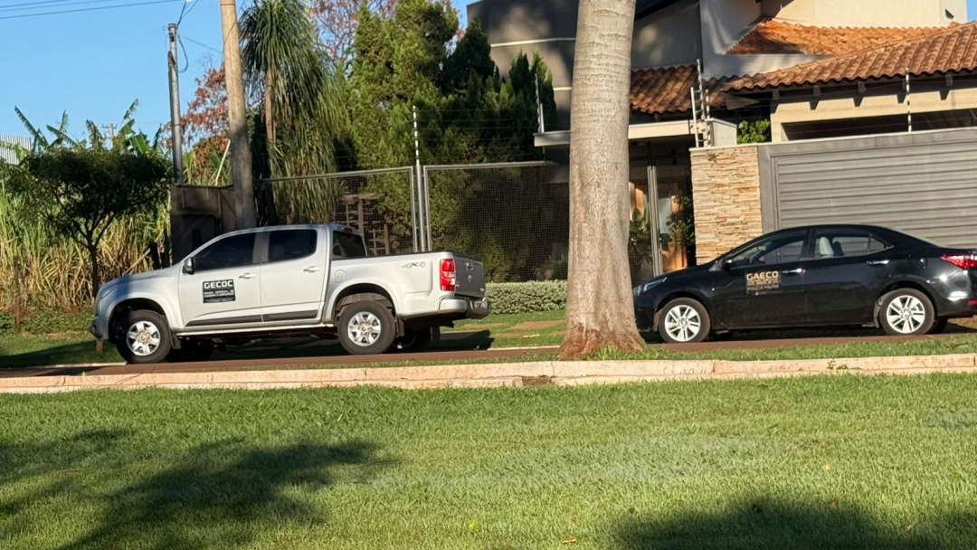 Gaeco cumpre mandados em Sidrolândia contra empresários, vereadores e ex-vereadores