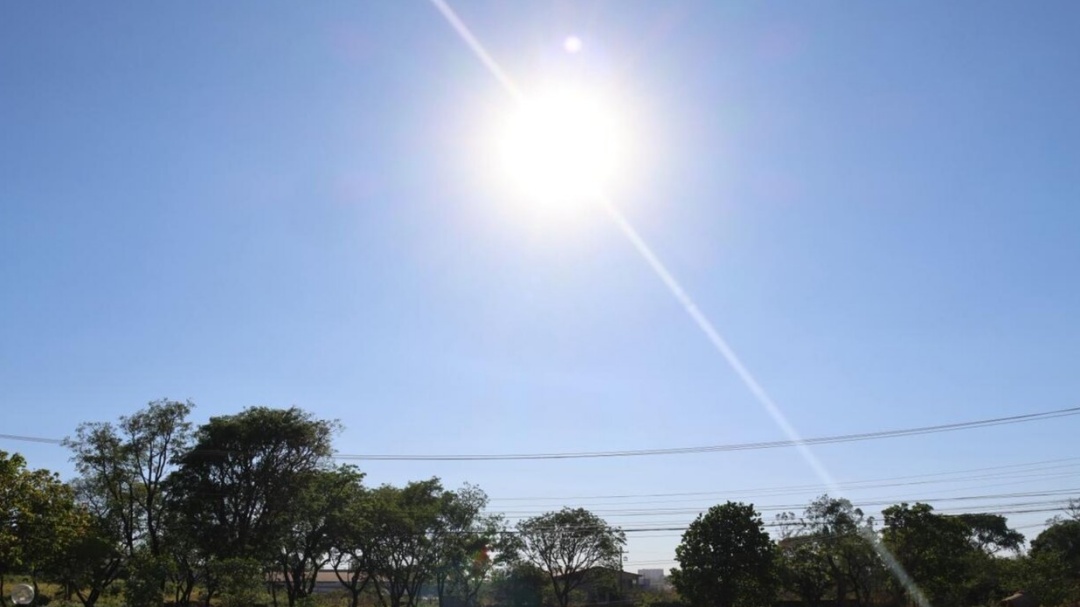 Sábado tem máxima prevista de 39ºC com chuvas isoladas em cidades de MS