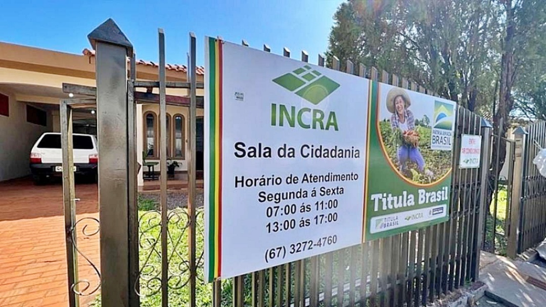 Incra sob gestão do PT reduz entrega de CCUs e títulos e atende só 11% dos assentados de Sidrolândia