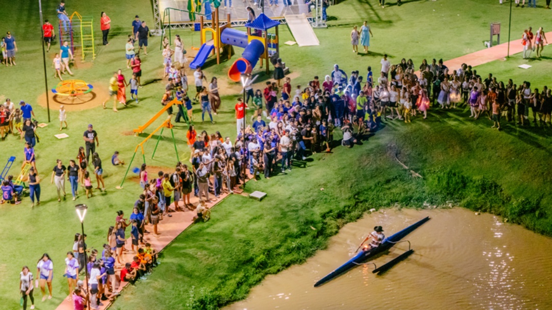 Cerim&ocirc;nia no Park Fratelli marca abertura Jogos Escolares que re&uacute;ne 1.400 atletas