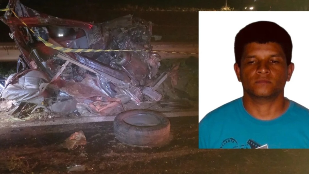 V&iacute;tima de acidente que partiu carro ao meio teve corpo dilacerado 