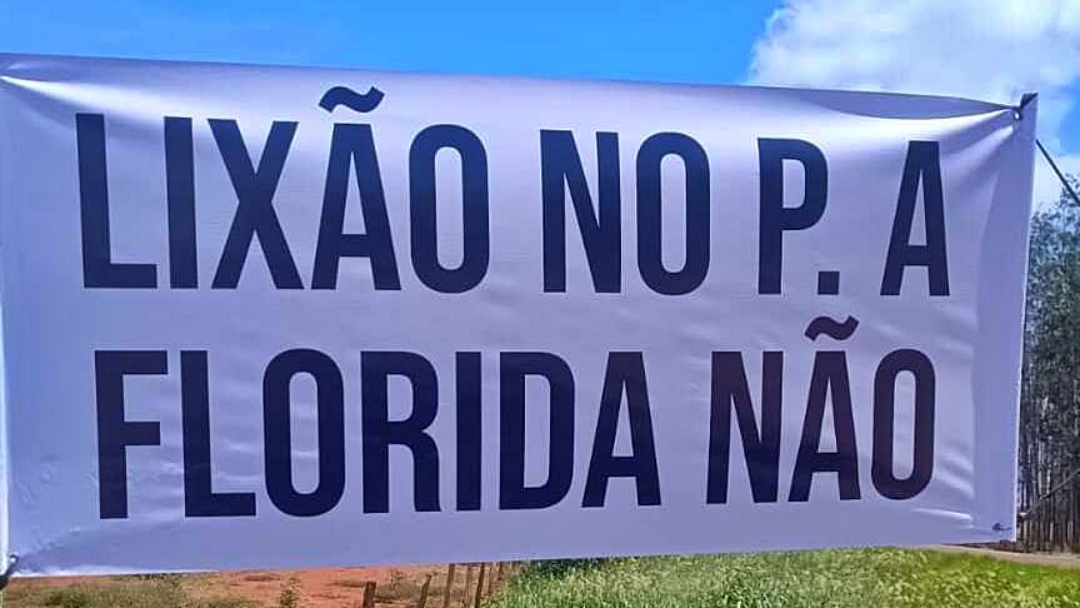 Moradores liberam acesso ao Fl&oacute;rida, mas mant&ecirc;m press&atilde;o contra instala&ccedil;&atilde;o de unidade de res&iacute;duos