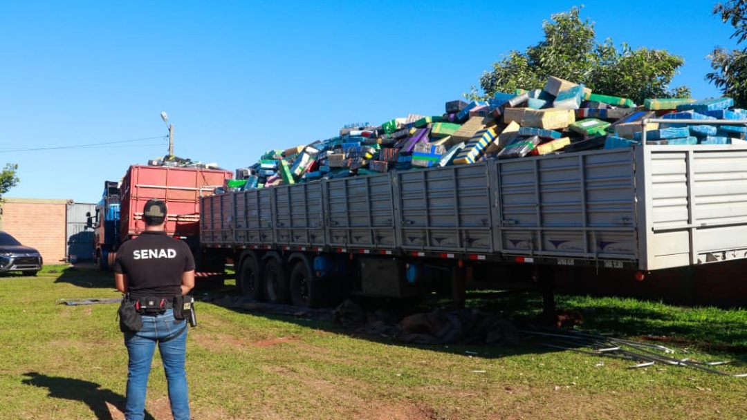 Paraguai apreende maior carga de maconha de sua hist&oacute;ria pr&oacute;ximo &agrave; fronteira com o Brasil