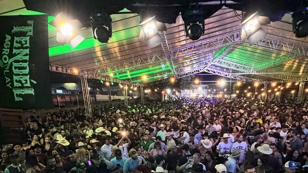 Expo-Sidrolândia agita sexta com shows, rodeio, palestras, negócios e encerra com Tendél