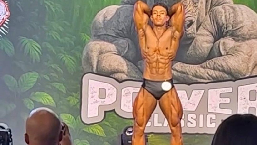 Jovem sidrolandense de 18 anos conquista 3º lugar em competição de fisiculturismo