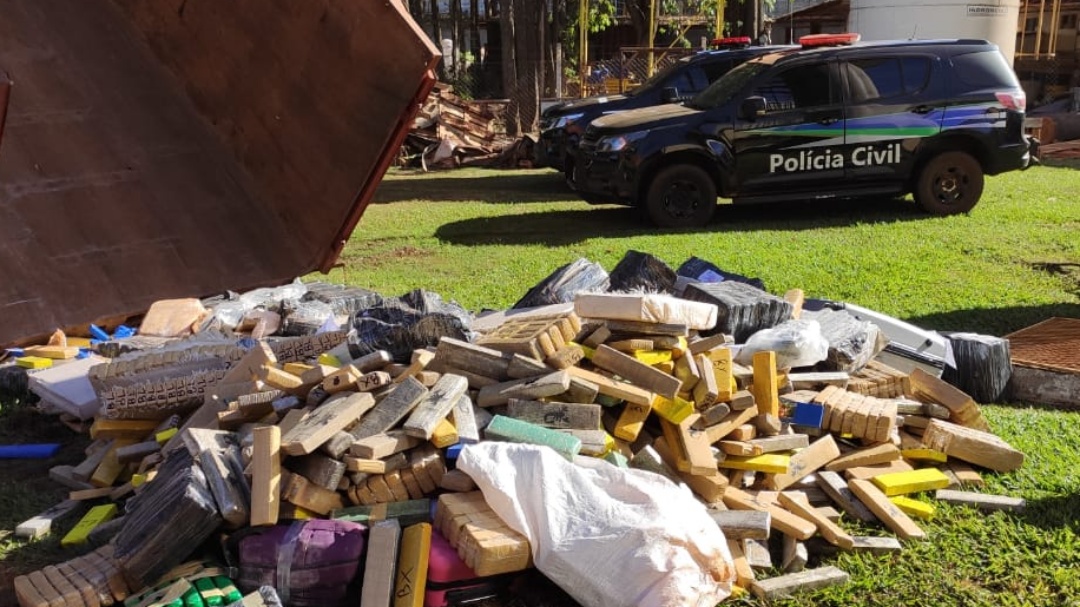Apreens&otilde;es de drogas disparam em Sidrol&acirc;ndia e exp&otilde;em fortalecimento da rota do tr&aacute;fico