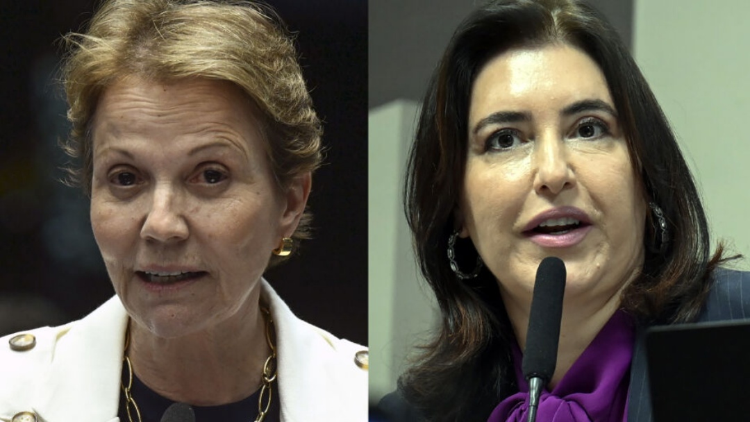 Com Fl&aacute;vio Bolsonaro no p&aacute;reo, Tereza e Simone ganham for&ccedil;a nacionalmente   