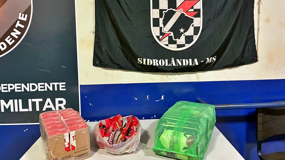Pol&iacute;cia Militar frustra furto de alimentos da merenda escolar e prende envolvidos