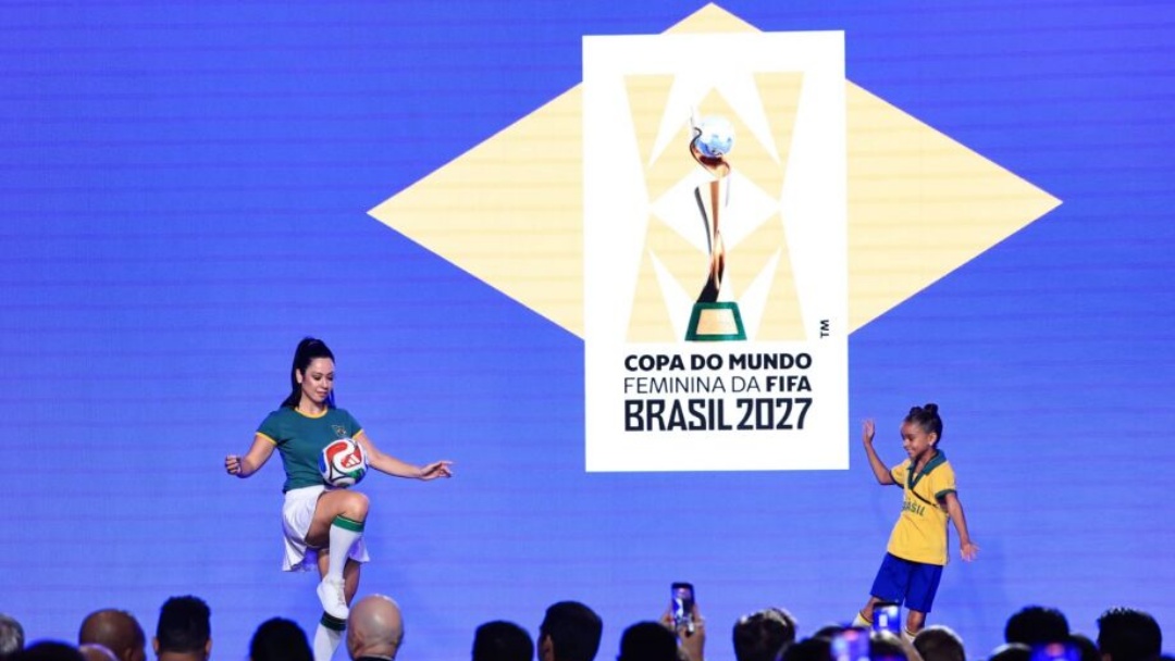 Presidente da CBF celebra Copa do Mundo Feminina no Brasil
