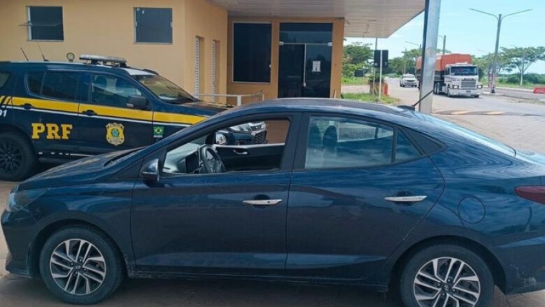 Ve&iacute;culo furtado no Rio de Janeiro &eacute; recuperado em Mato Grosso do Sul