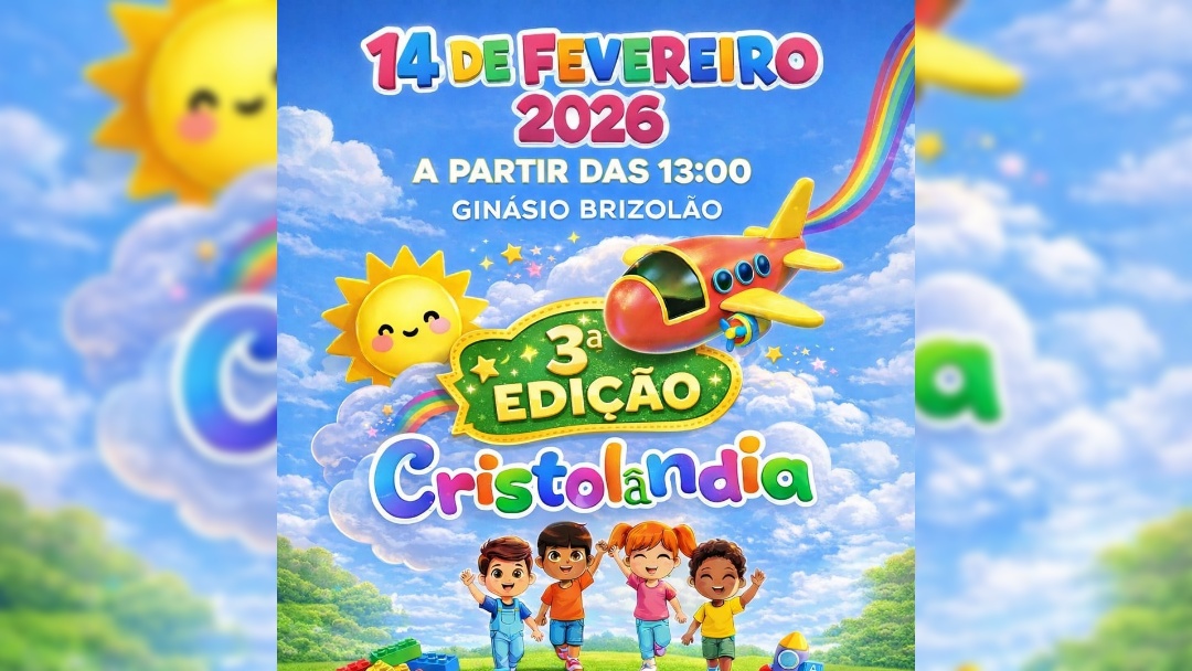 3ª Edição do Cristolândia reunirá famílias e crianças em Sidrolândia com fé, alegria e esperança