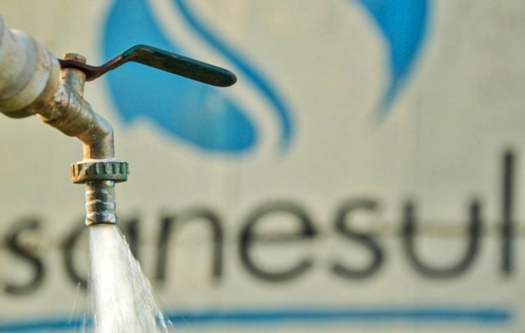 Sanesul alerta para falta de água em bairros de Sidrolândia na próxima segunda-feira