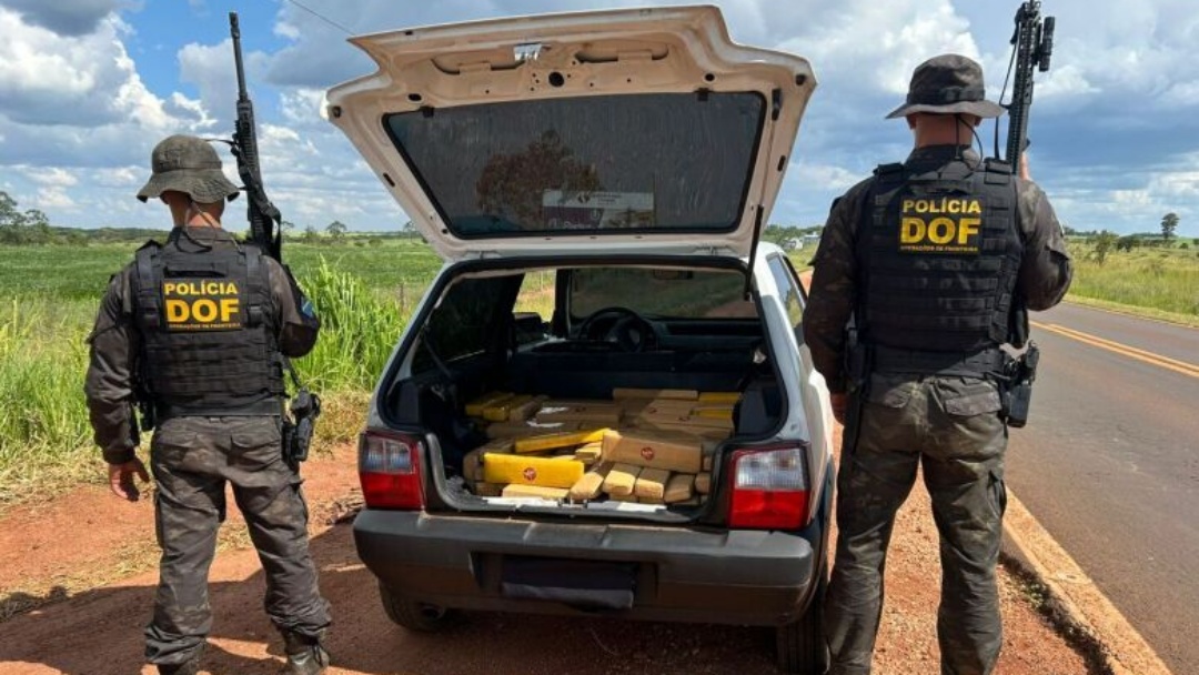 Adolescente de 16 anos &eacute; flagrado com carga de droga avaliada em R$ 655 mil