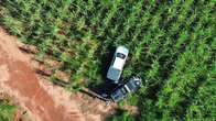 Com aux&iacute;lio de drones, Pol&iacute;cia recupera maquin&aacute;rio agr&iacute;cola avaliado em R$ 685 mil