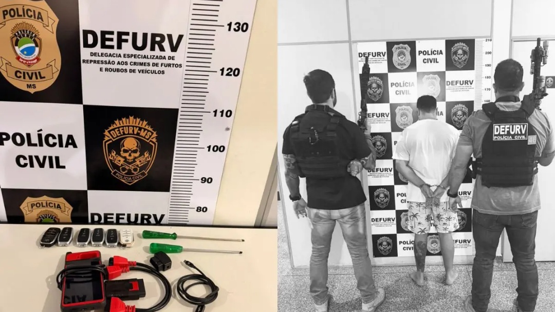 Pol&iacute;cia prende criminoso especializado em furtar Hilux para o tr&aacute;fico
