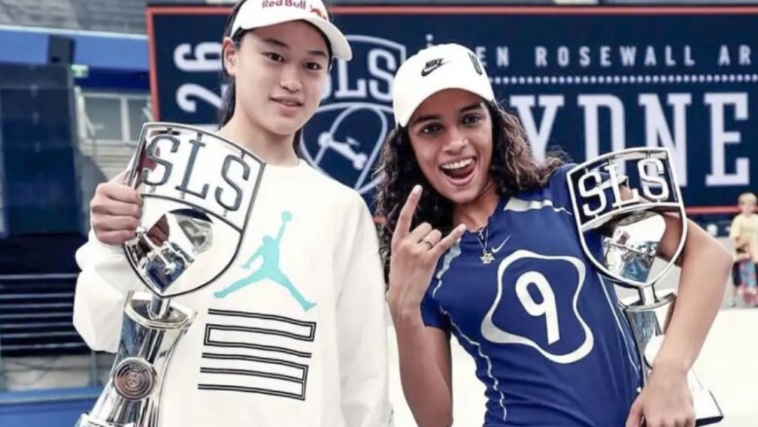 Rayssa Leal vence a 1ª etapa do circuito mundial de skate