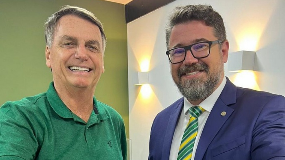 Michelle divulga mensagem de Bolsonaro e antecipa Marcos Pollon como pr&eacute;-candidato ao Senado