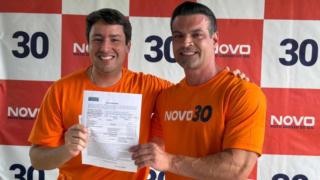 Deputado Jo&atilde;o Henrique Catan se filia ao Novo e &eacute; pr&eacute;-candidato ao Governo de MS 