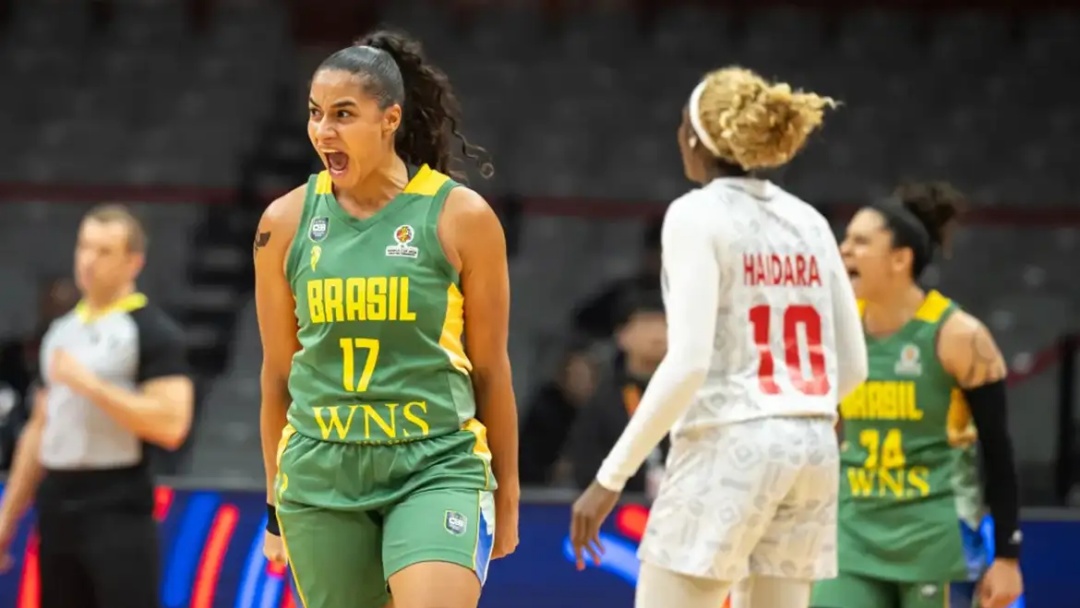 Brasil vence e ganha sobrevida no Pré-Mundial de basquete feminino