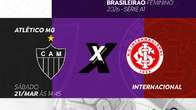 Brasileir&atilde;o Feminino: TV Brasil exibe Atl&eacute;tico-MG x Inter no s&aacute;bado