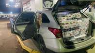 Pol&iacute;cia encontra entreposto em Vila Vargas e apreende 3,4 mil pacotes de cigarros