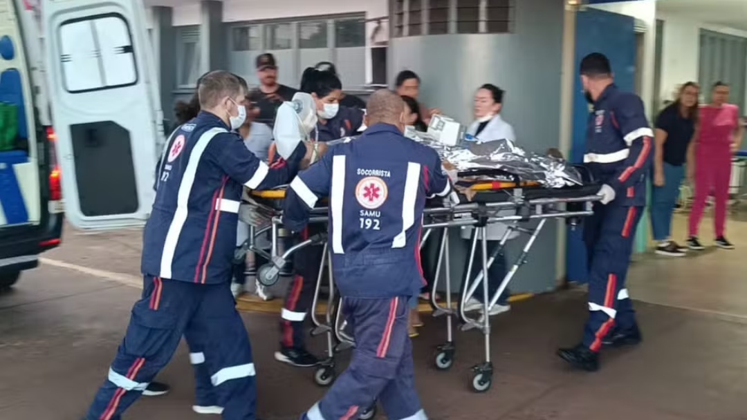 Adolescente tem perna amputada em acidente com máquina de arroz em MS