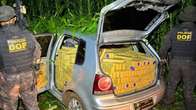 Ve&iacute;culo com quase 1t de maconha &eacute; encontrado abandonado em milharal