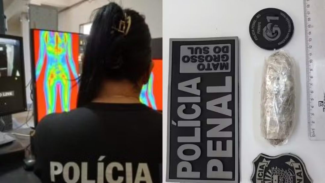 Jovem &eacute; flagrada com droga escondida no corpo ao tentar entrar em pres&iacute;dio em MS