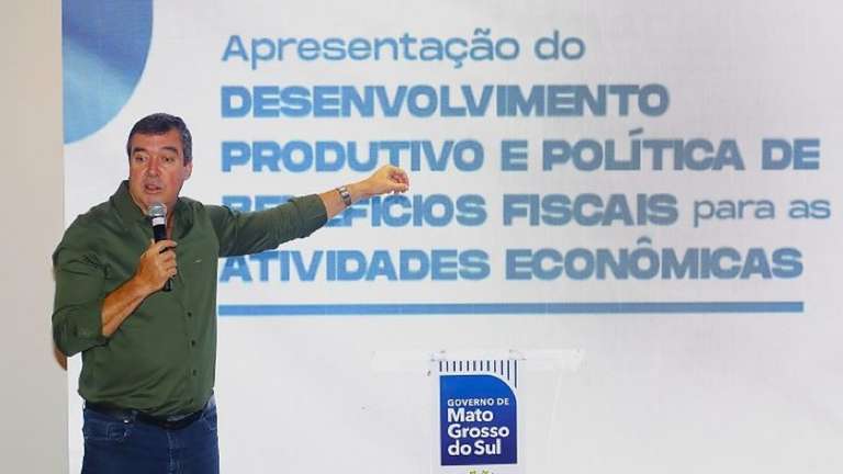 Governador anuncia pacote de incentivos para estimular esconomia de MS