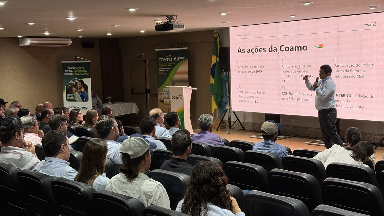 Reforma tribut&aacute;ria deve zerar impostos para produtores via cooperativas, diz tributarista da Coamo