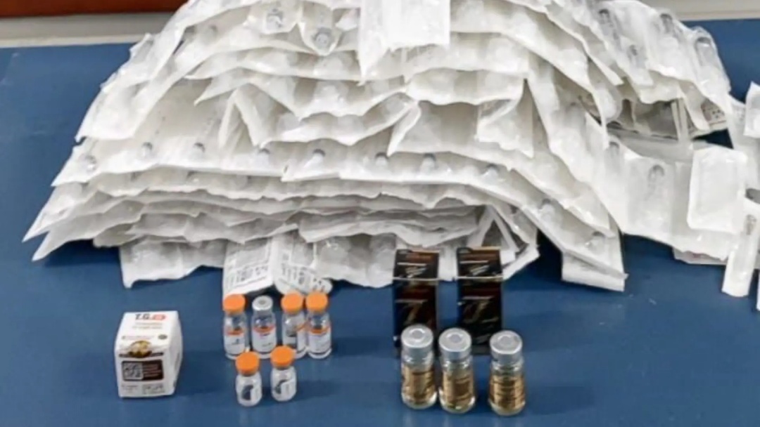 A Apreensão de canetas emagrecedoras sobe 33% e supera 2025