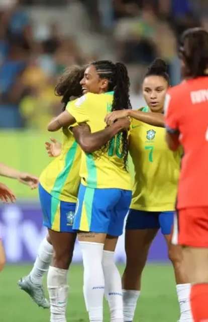 Brasil deslancha com Kerolin e goleia Coreia do Sul pelo Fifa Series