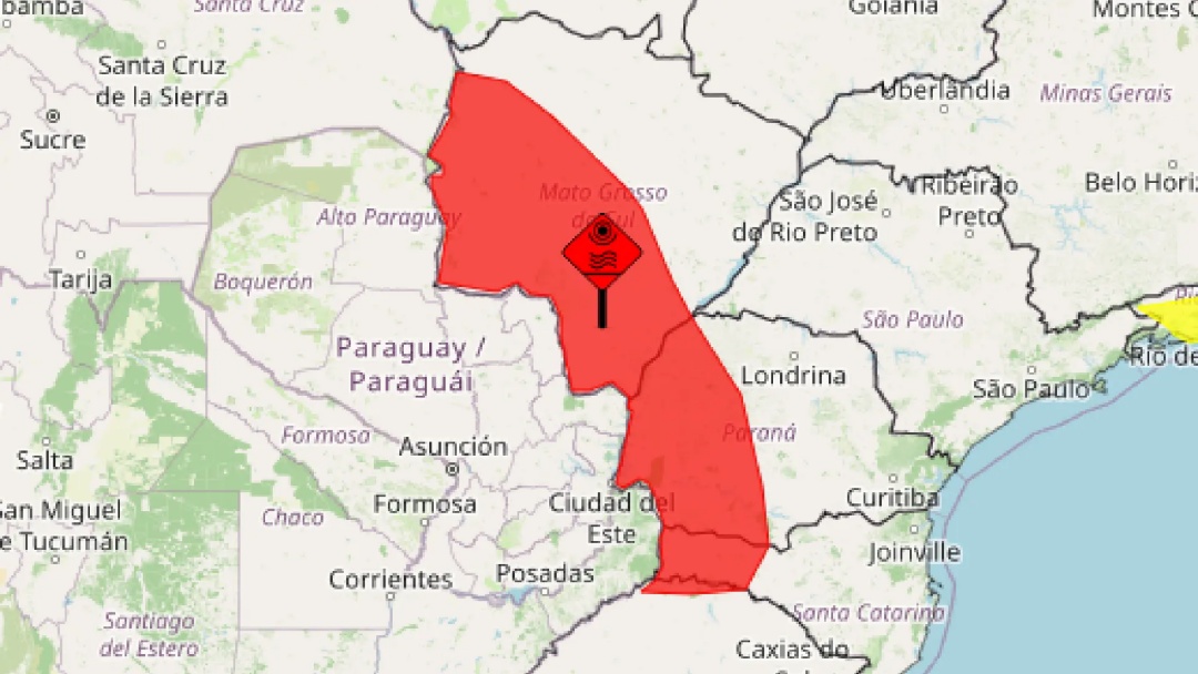 Inmet emite alerta de grande perigo para onda de calor em MS