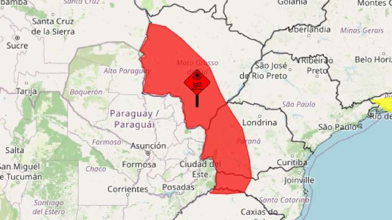 Inmet emite alerta de grande perigo para onda de calor em MS