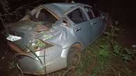 Idoso morre ap&oacute;s capotamento de carro na MS-276  
