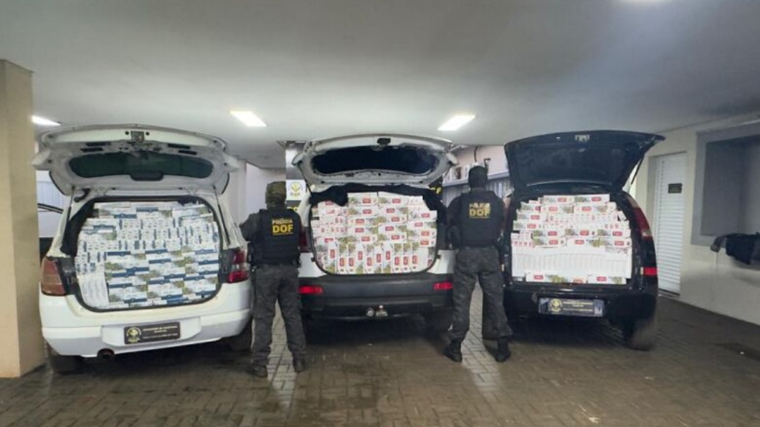 Opera&ccedil;&otilde;es em Dourados e Nova Andradina apreende 9 mil pacotes de cigarros contrabandeados