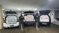 Opera&ccedil;&otilde;es em Dourados e Nova Andradina apreende 9 mil pacotes de cigarros contrabandeados