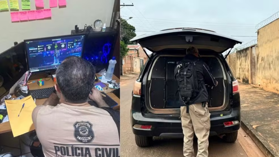 Suspeitos de armazenarem pornografia infantil s&atilde;o presos durante opera&ccedil;&atilde;o em Campo Grande