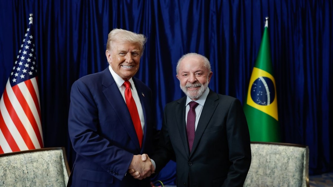 Com&eacute;rcio e crime organizado ser&atilde;o temas da reuni&atilde;o entre Lula e Trump