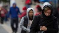 Onda de frio chega com chuva intensa e ventos de at&eacute; 70 km/h 
