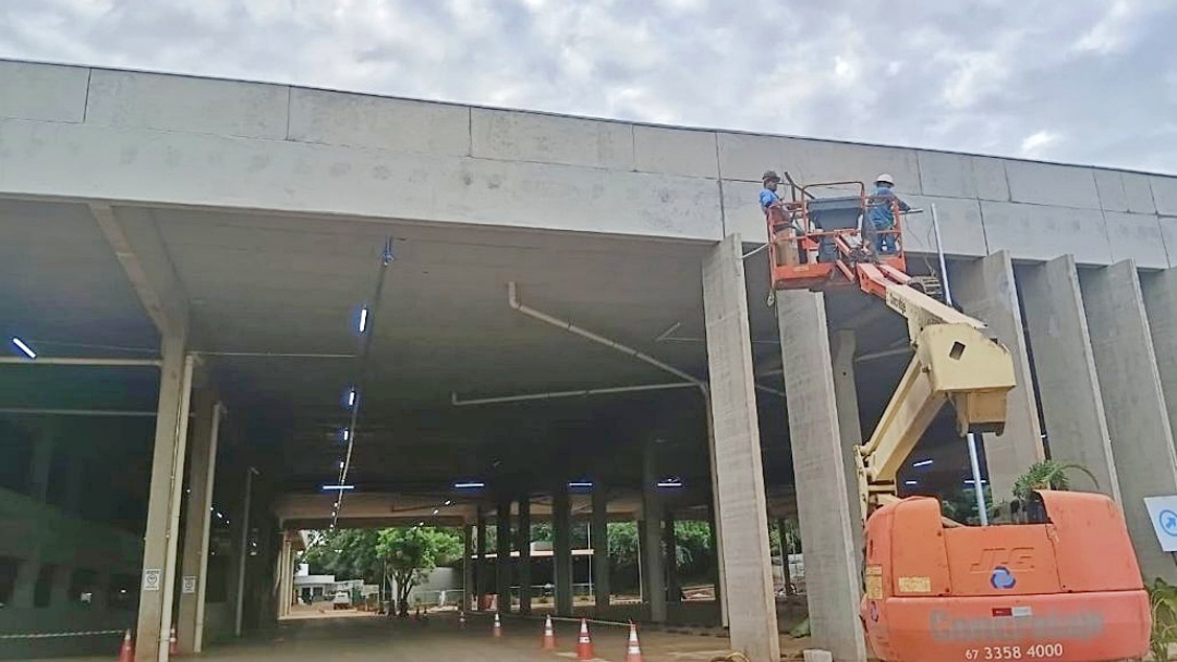 Com características sustentáveis, novo estacionamento da ALEMS será inaugurado no dia 20
