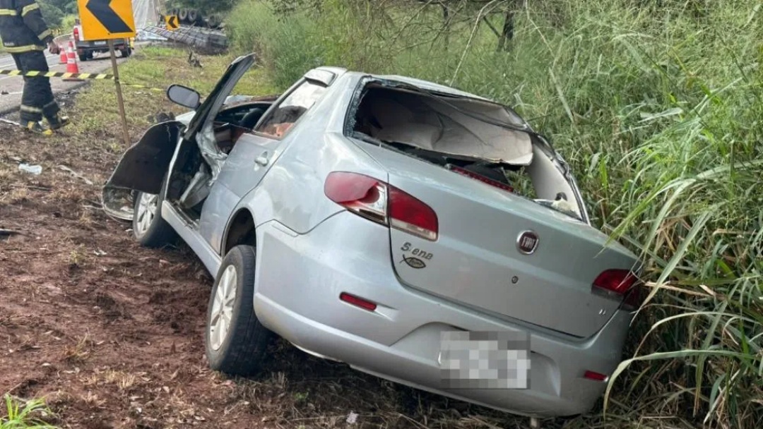 Identificado homem morto em colisão entre carro e carreta na BR-163 em Nova Alvorada do Sul