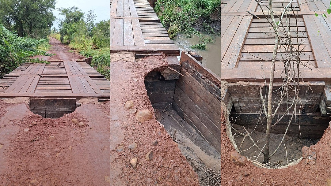 Prefeitura decreta situação de emergência após chuvas intensas que causaram danos à infraestrutura em Sidrolândia