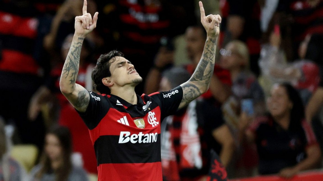O Atacante Pedro Guilherme decide e Flamengo garante vaga nas oitavas da Libertadores