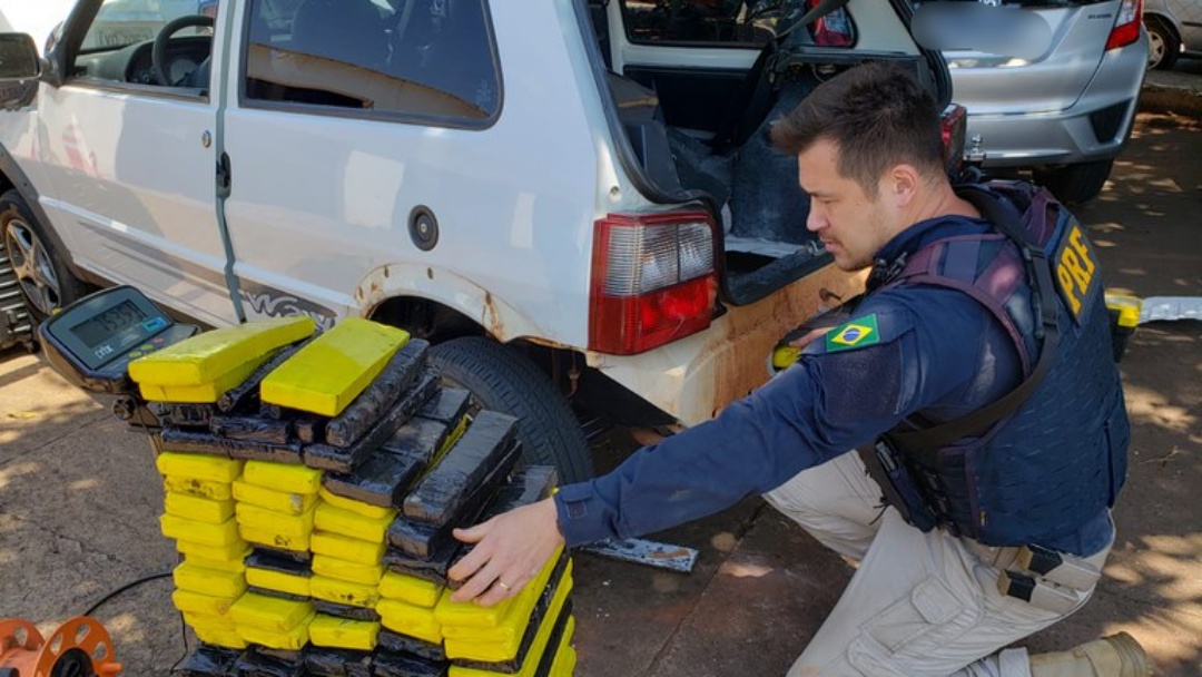 Tribunal de Justiça mantém preso acusado de atuar como 'batedor' em transporte de 286 kg de maconha