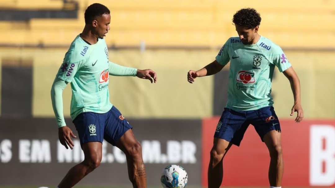 Zagueiros Marquinhos e Gabriel Magalh&atilde;es s&atilde;o eleitos na sele&ccedil;&atilde;o da Champions League   