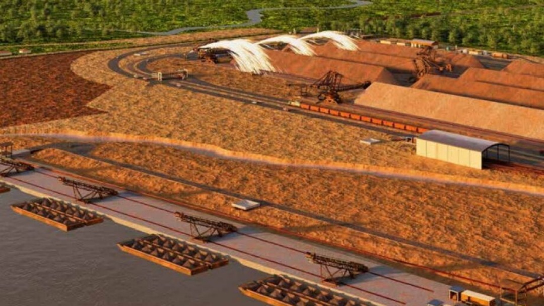 Maior porto de min&eacute;rio em MS vai duplicar capacidade   