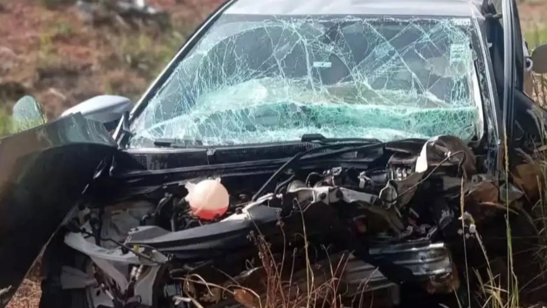 Colisão frontal na BR-158 termina com a morte de dois motoristas em Aparecida do Taboado